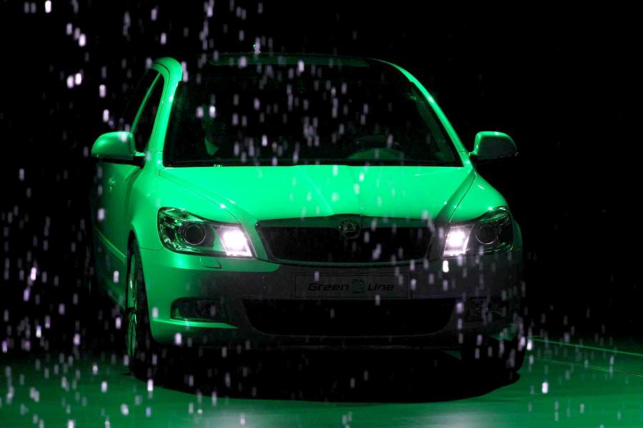  Skoda Octavia Green E-Line Concept 2010 года  (фото 11 из 46)